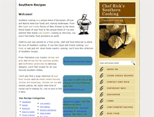 Tablet Screenshot of chefrick.com